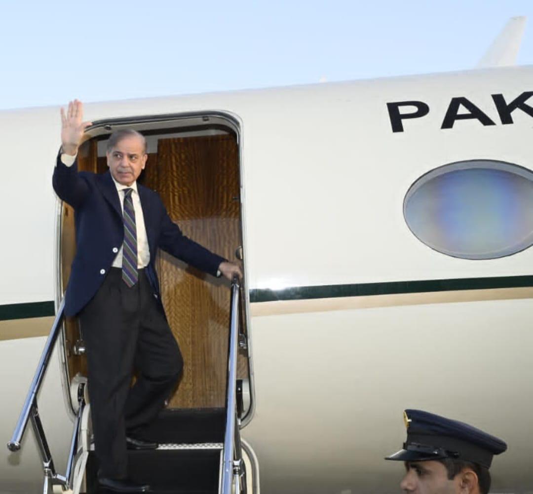 PM Sharif leaves for Egypt to attend Sharm el-Sheikh peace summit